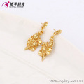 90924 Environmental copper dubai golden earrings special shape women drop earrings